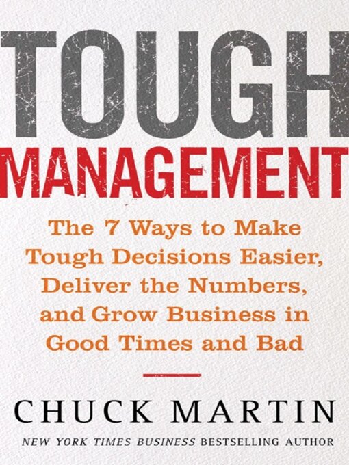 Title details for Tough Management by Chuck Martin - Available